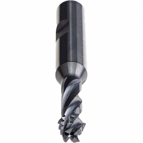 Helical Flute Thread Mill: 7/16-14, Internal, 4 Flute, 12.00 mm Shank Dia, Solid Carbide MPN:GF732257.5012