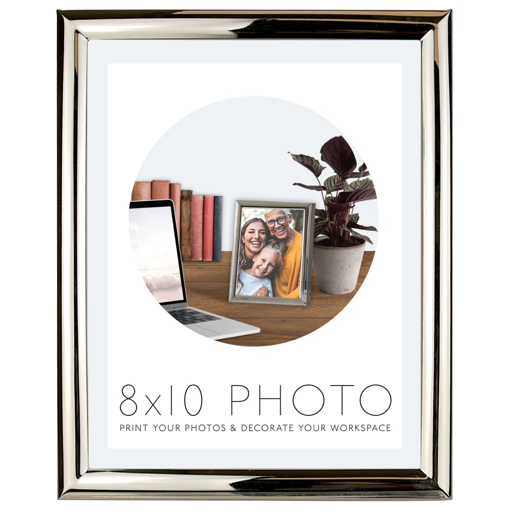 Enchante Metal Photo Frame, 8in x 10in, Silver MPN:ST7H1880