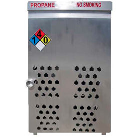 18 Capacity 20 Lbs. Cylinders Aluminum Gas Cylinder Cage 30