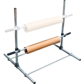 Encore Packaging Economy Paper/Poly Tubing Dispenser Kit - Table Top Mount 1 Tier 12
