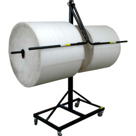 Encore Packaging Double Arm Bubble/Foam/Poly Dispenser Floor Unit 24