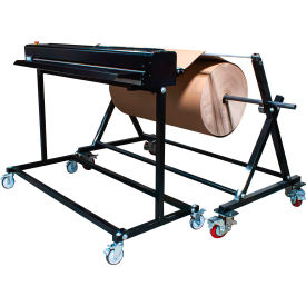 Encore Packaging Heavy Duty Roll Stand with Automatic Sheet Cutter For 48