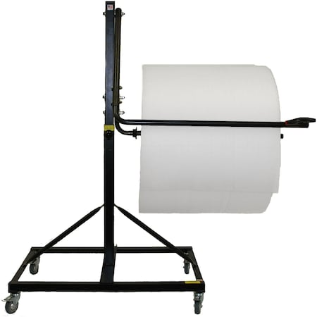 Floor Unit Material Dispenser with Single Arm and Slide Cutter - 36