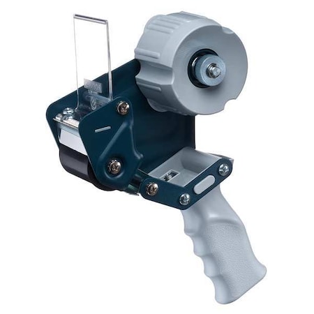 Tape Dispenser, 2 in Max. Tape Width. 5 1/2 in Tape Core Dia, Pistol, Plastic, Blue MPN:EP-685-2
