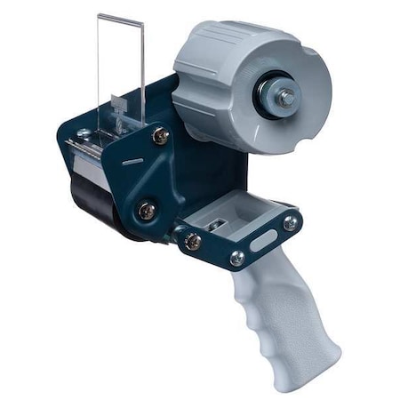 Tape Dispenser, 3 in Max. Tape Width. 5 1/2 in Tape Core Dia, Pistol, Plastic, Blue MPN:EP-685-3