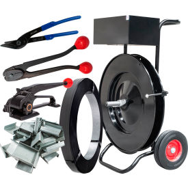 Encore™ Packaging Steel Strapping Kit For 3/4