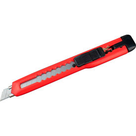 Encore™ Packaging Retractable Thin Snap-Off Utility Knife Red EP-100