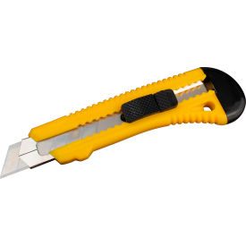 Encore™ Packaging Retractable Standard Duty Snap-Off Utility Knife Yellow EP-110