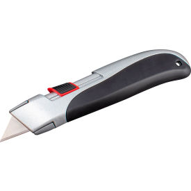 Encore™ Packaging Heavy Duty Self-Retracting Safety Knife Silver EP-230