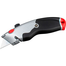 Encore™ Packaging Top Actuated Locking Utility Knife Silver EP-255