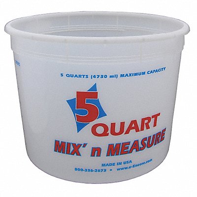 Paint Mix and Measure Container 5 qt MPN:81166