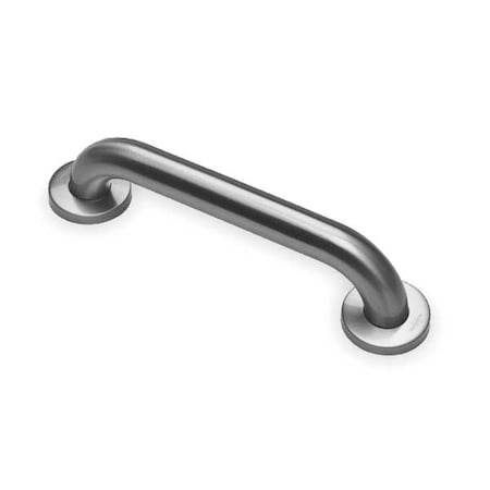 Smooth w/SANIGUARD® Product Protection Grab Bar with Anti-Microbial Coating, 24