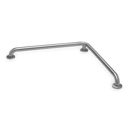 Smooth L- Shaped Grab Bar, 30