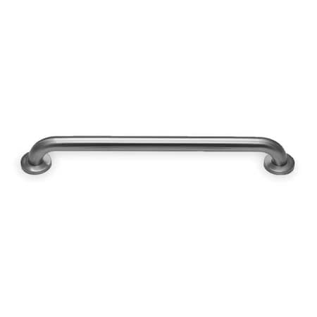 Smooth w/SANIGUARD® Product Protection Grab Bar with Anti-Microbial Coating, 36
