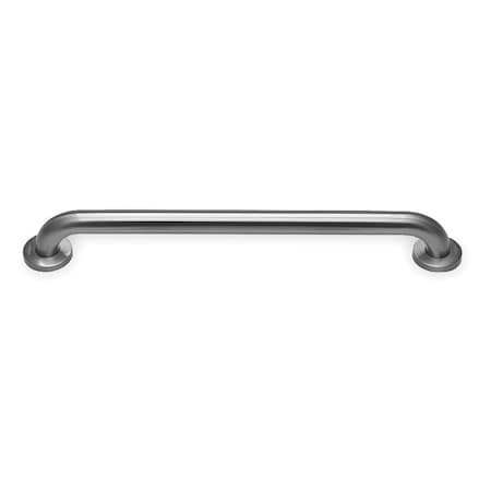 Smooth w/SANIGUARD® Product Protection Grab Bar with Anti-Microbial Coating, 42