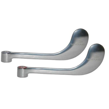 Retrofit Wrist Handle, 6 In, Saniguard, PR MPN:K94-0001-6PR