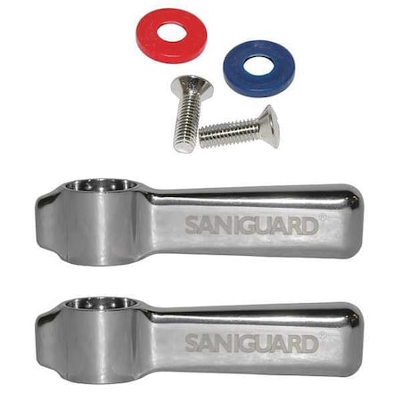 Retrofit Handle, 3 In, Saniguard, PR MPN:K94-0110-PR