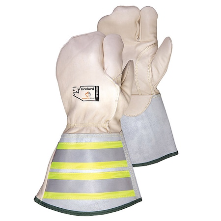 Gloves, Horsehide, None Uncoated, Extended Gauntlet, White, M, 1 PR MPN:361DLX6-M