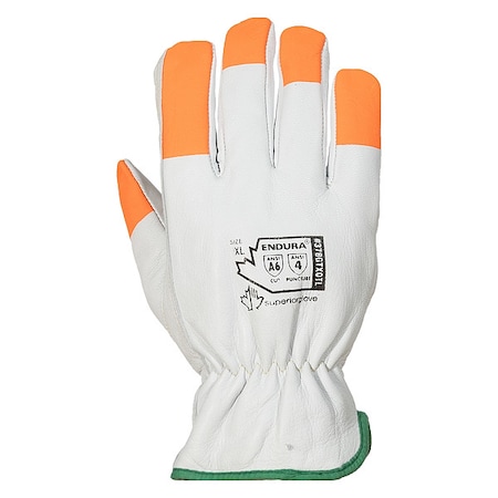 Leather Gloves, Cut Level A6, M (8) 1 PR MPN:378GTXOTL-M