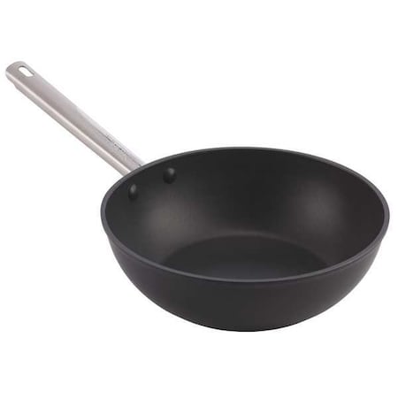 Non Stick Fry Wok, 3-1/2 qt, Silver MPN:8452-30/28