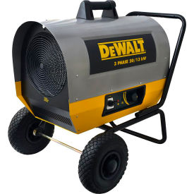 DeWalt® Portable Forced Air Electric Heater W/ Adjustable Thermostat 240V 1 Phase 20000 Watt DXH2000TS