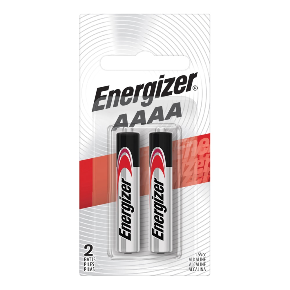 Energizer Max AAAA Alkaline Batteries, Pack Of 2 (Min Order Qty 13) MPN:E96BP-2