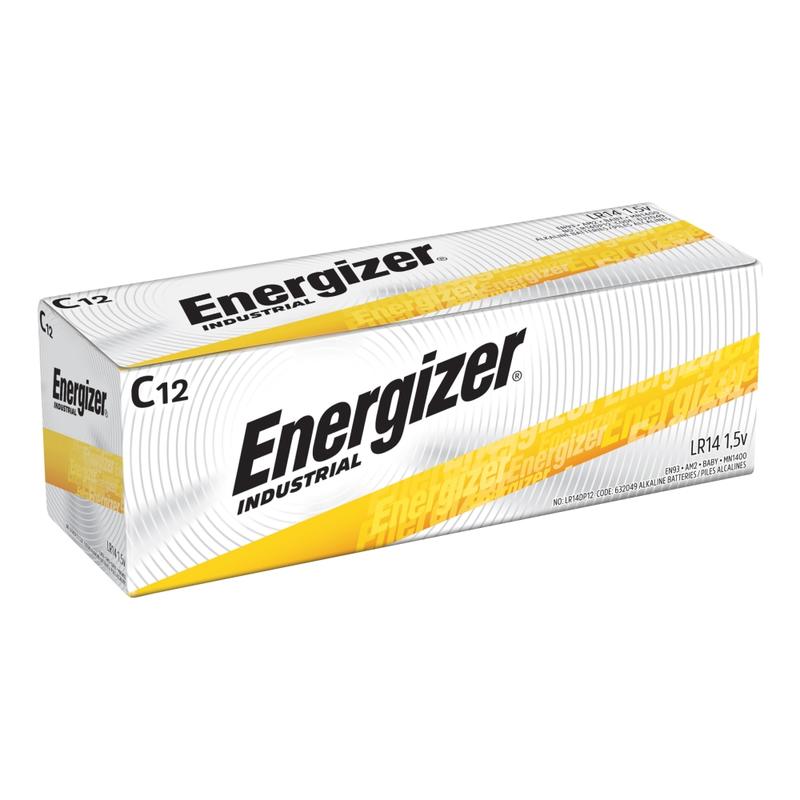 Energizer Industrial C Alkaline Batteries, Pack Of 12 (Min Order Qty 7) MPN:EN93