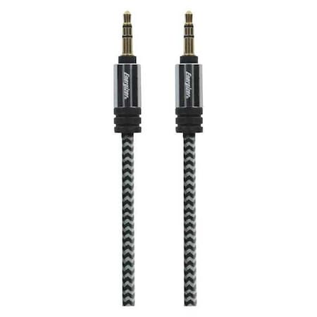 Nylon Braided, Auxiliary Audio, Cable, 8ft. MPN:ENGAUX12