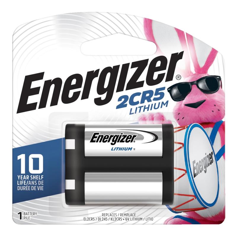 Energizer 2CRV 6-Volt Photo Lithium Battery (Min Order Qty 4) MPN:EL2CR5BP