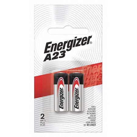 Alkaline Battery, A23 12V DC 2 PK MPN:A23BPZ-2