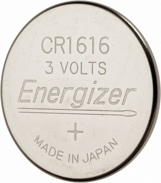 Button & Coin Cell Battery: Size CR1616, Lithium-ion MPN:ECR1616