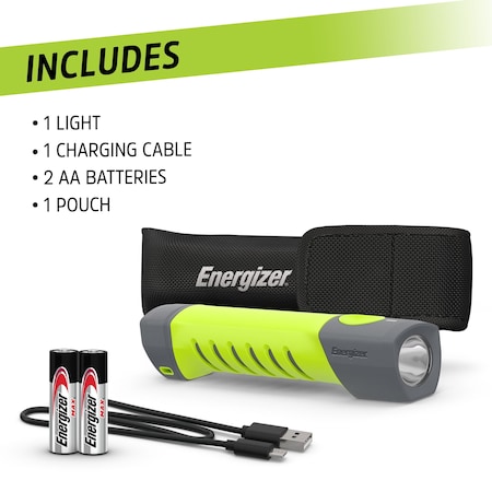 Flashlight, LED, 7-1/2 in Overall L. MPN:ENYPHH21