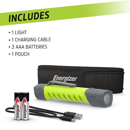 Flashlight, LED, 6-3/8 in Overall L. MPN:ENYPHH22