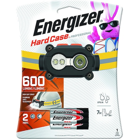 ENERGIZER 250/75 Lumens, LED Black Headlamp MPN:TUFHD31PE