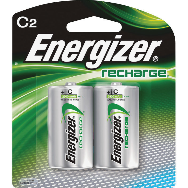 Energizer Recharge Universal Rechargeable C Battery 2-Packs - For Multipurpose - Battery Rechargeable - C - 48 / Carton MPN:NH35BP2CT