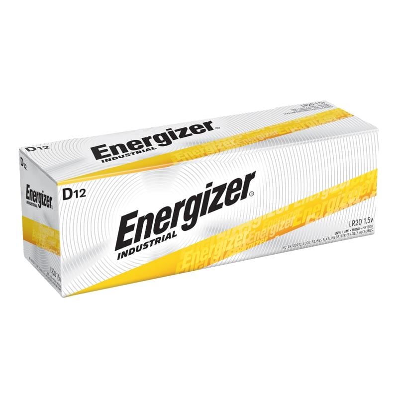 Energizer Industrial D Batteries D Cell Alkaline MPN:EN95