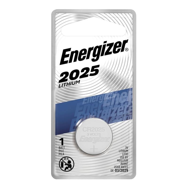 Energizer 3-Volt Lithium Specialty Battery, 2025 (Min Order Qty 12) MPN:ECR2025BP