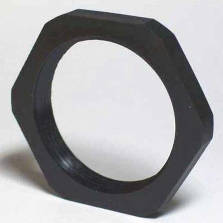 Connector Lock Nut, 0.39in, Blk, Polyamides MPN:I-BMN-07