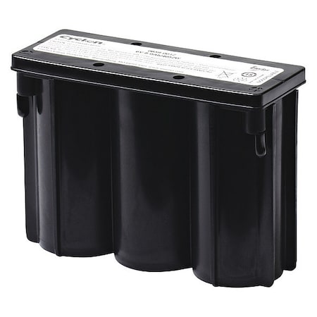 Battery 6 Volt Lead Acid EnerSys/Hawker Emergency Lighting Battery MPN:0859-0012