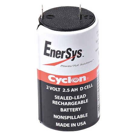 Battery 2 Volt Lead Acid EnerSys/Hawker Emergency Lighting Battery MPN:CYCLON-D