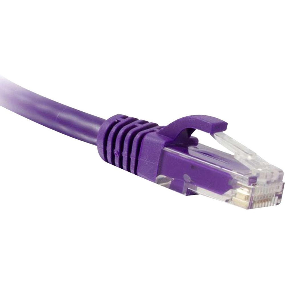 ENET Cat6 Purple 50 Foot Patch Cable with Snagless Molded Boot (UTP) High-Quality Network Patch Cable RJ45 to RJ45 - 50Ft - Lifetime Warranty MPN:C6-PR-50-ENC