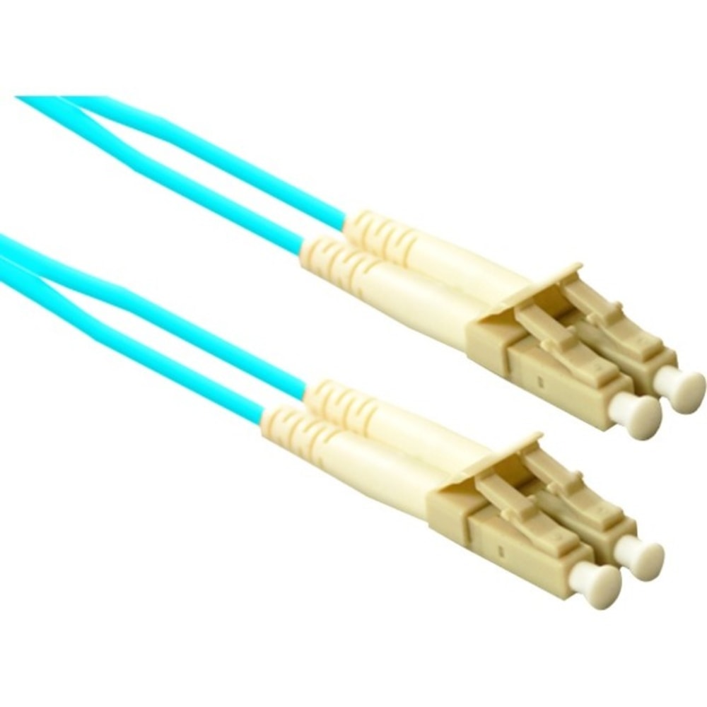 ENET 1M LC/LC Duplex Multimode 50/125 10Gb OM3 or Better Aqua Fiber Patch Cable 1 meter LC-LC Individually Tested - Lifetime Warranty (Min Order Qty 4) MPN:LC2-10G-1M-ENC