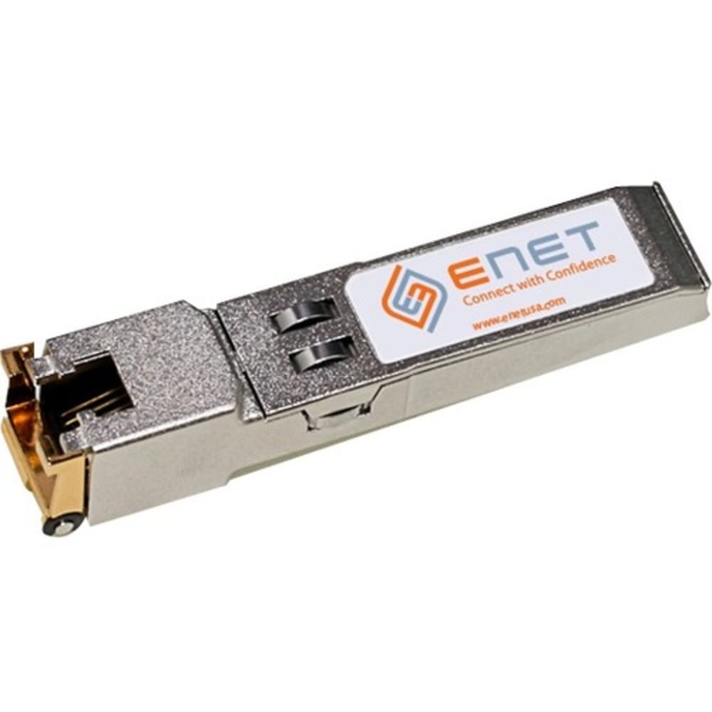 ENET Adtran Compatible 1442300G1 TAA Compliant Functionally Identical 10/100/1000BASE-T SFP N/A RJ45 Connector - Programmed, Tested, and Supported in the USA, Lifetime Warranty MPN:1442300G1-ENC