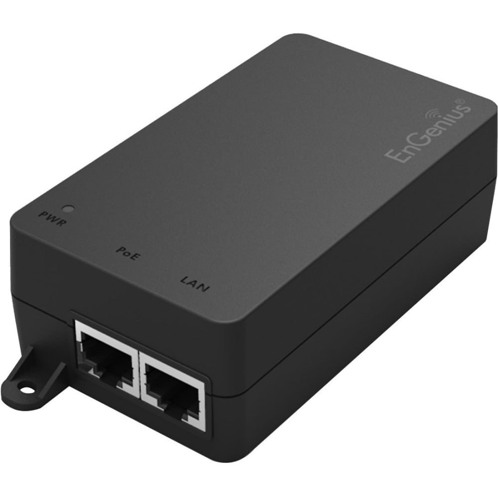 EnGenius 802.3at/af Compatible Gigabit Single Port Poe Adapter - 120 V AC, 230 V AC Input - 1x Gigabit Ethernet Input Port(s) - EPA5006GAT MPN:EPA5006GAT