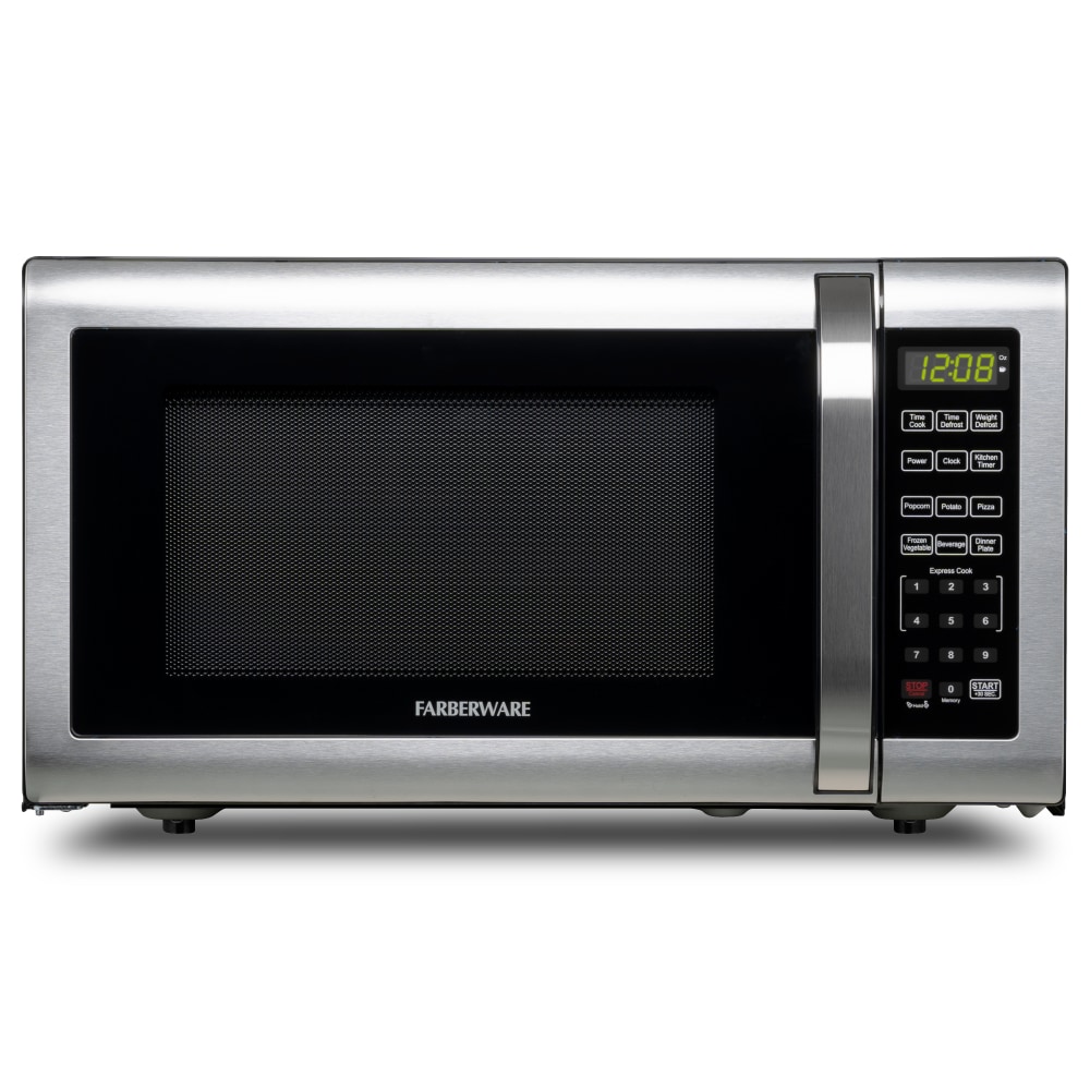 Farberware Professional 1.6 Cu. Ft. Microwave Oven, Silver/Black MPN:FMG16SS