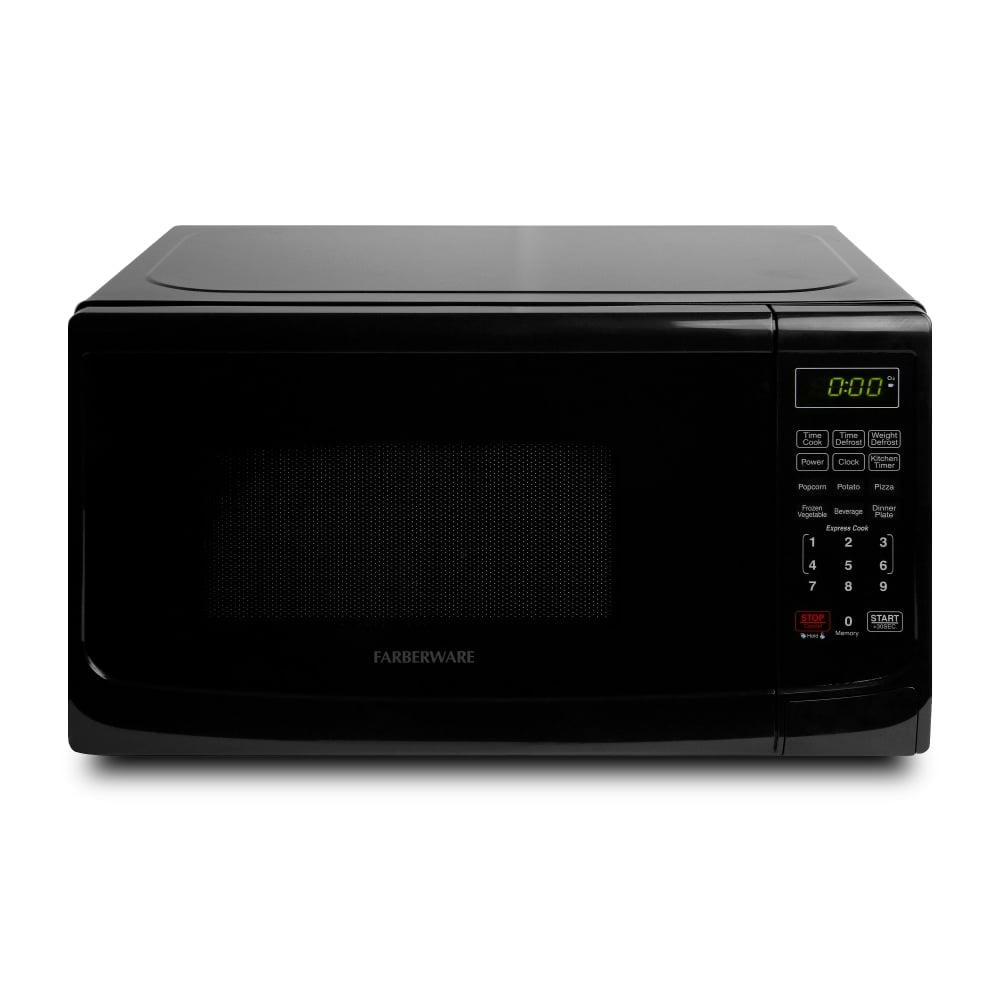 Farberware Classic 0.7 Cu Ft Countertop Microwave, Black MPN:FMO07ABTBKA