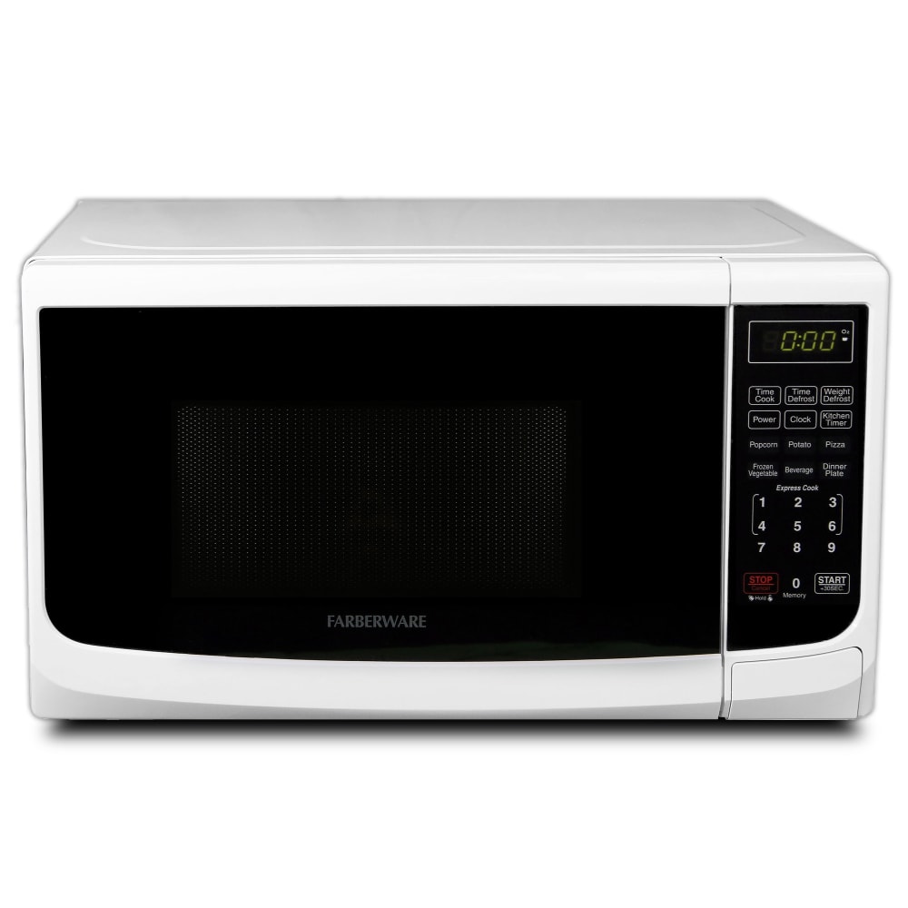 Farberware Classic 0.7 Cu Ft Countertop Microwave, White MPN:FMO07ABTWHA