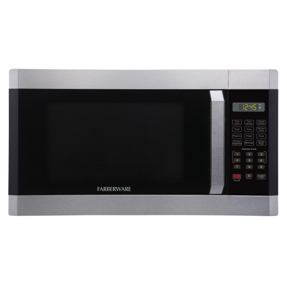 Farberware Professional FMO16AHTBKC 1.6 Cu. Ft. Microwave Oven, Silver MPN:FMO16AHTBKC
