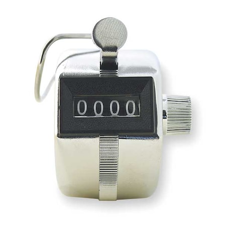Counter, Mechanical, 4 Digit, Hand Tally MPN:M45