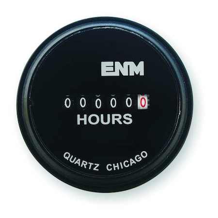 AC Hour Meter I, 6-Digit, 2.31 In, Round MPN:T50A4